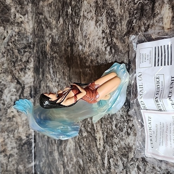 Spirit of the living waters sculptural fantasy figure #2 NIB - Picture 4 of 6